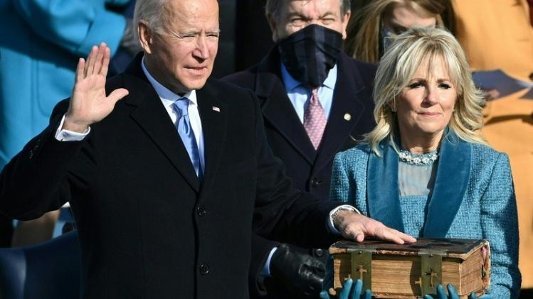 Biden sworn in at US Capitol